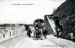 Bou-Saada - Arrivee du Courrier